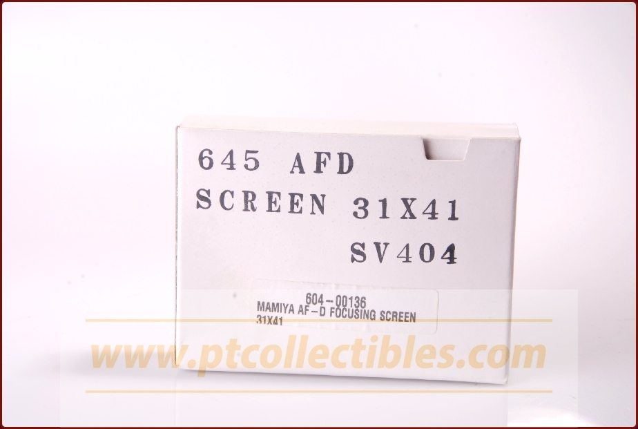 MAMIYA 645: SV 404 (31x41) screen